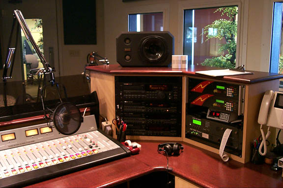 Professional broadcast studio